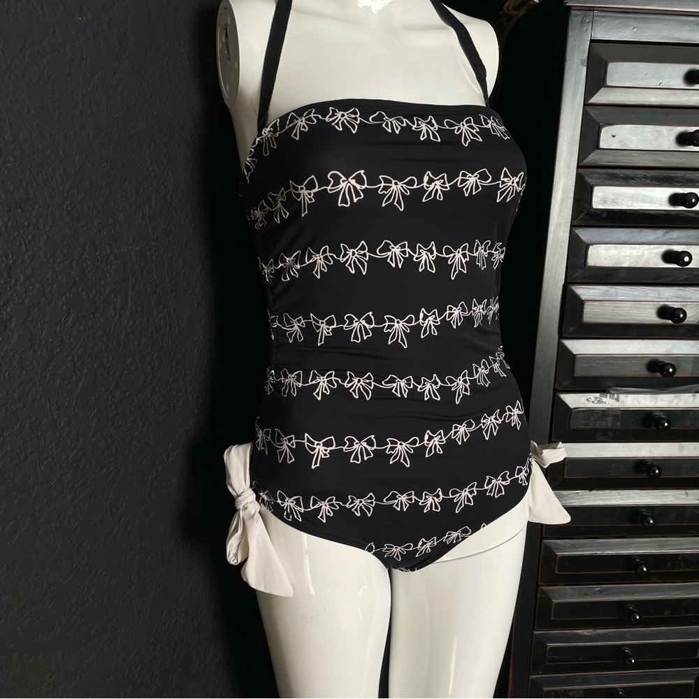 Marc Jacobs Bow Swimsuit One Piece Bathing Suit